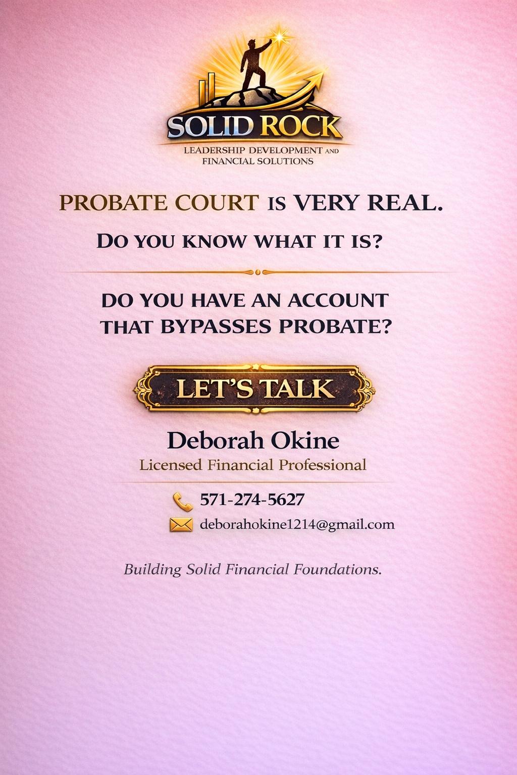 Probate Court Is Very Real