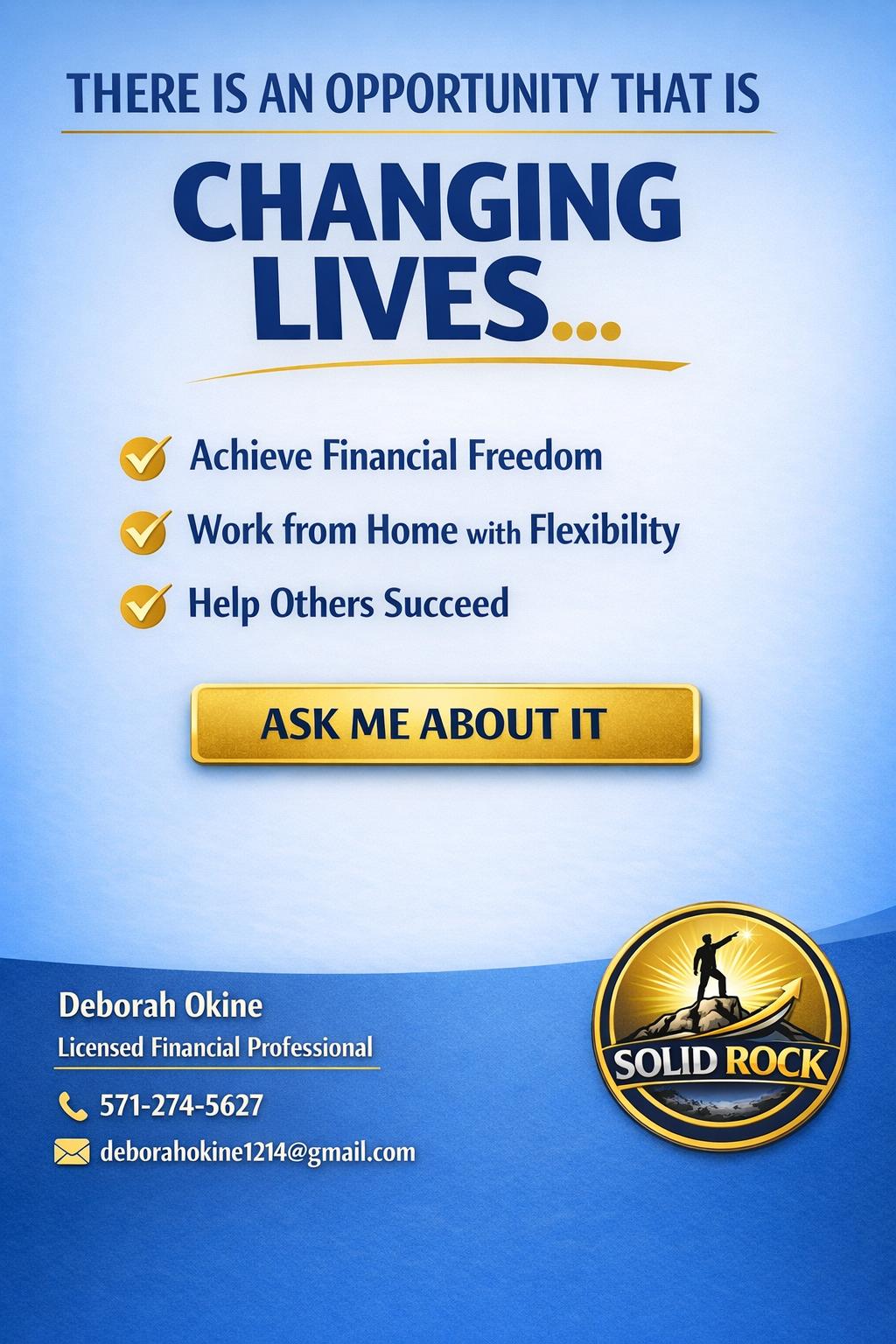 Changing Lives — Ask Me About It